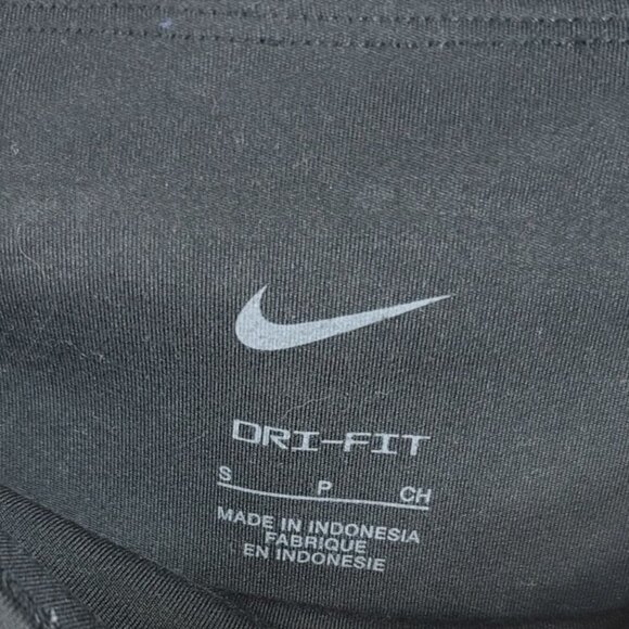 Nike Dri-Fit One High Rise Leggings Black Small Ankle Length 7/8 Wick DD0252-010 - Picture 7 of 8